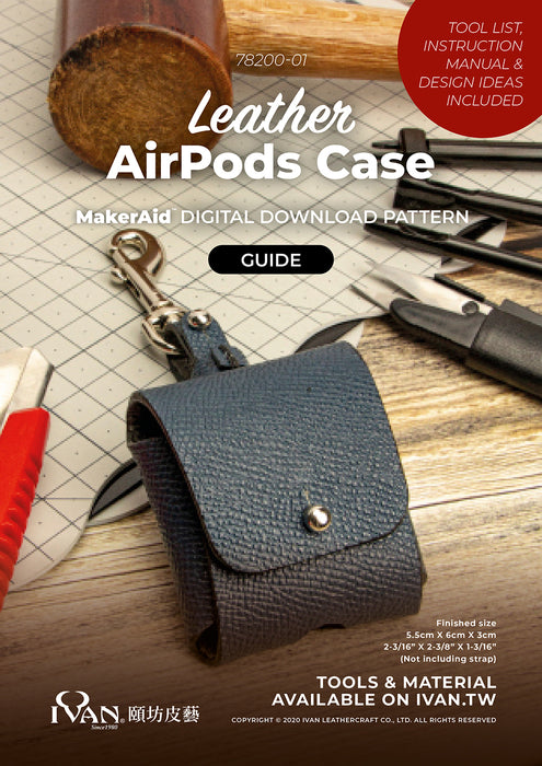 DIY PDF Pattern, DIY AirPods Case