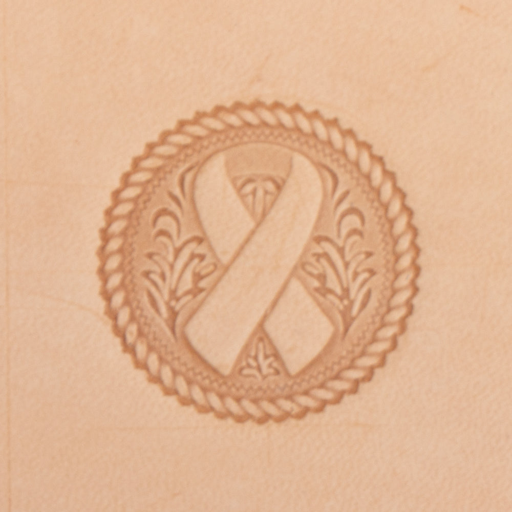 FINAL SALE Breast Cancer Ribbon 2D Stamp